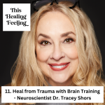 Neuroscientist Dr. Tracey Shors smiling wearing glasses on her head