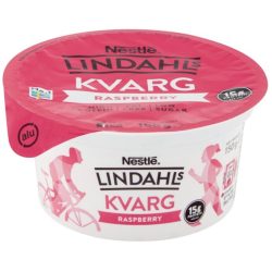 Rasberry kvarg protein yoghurt